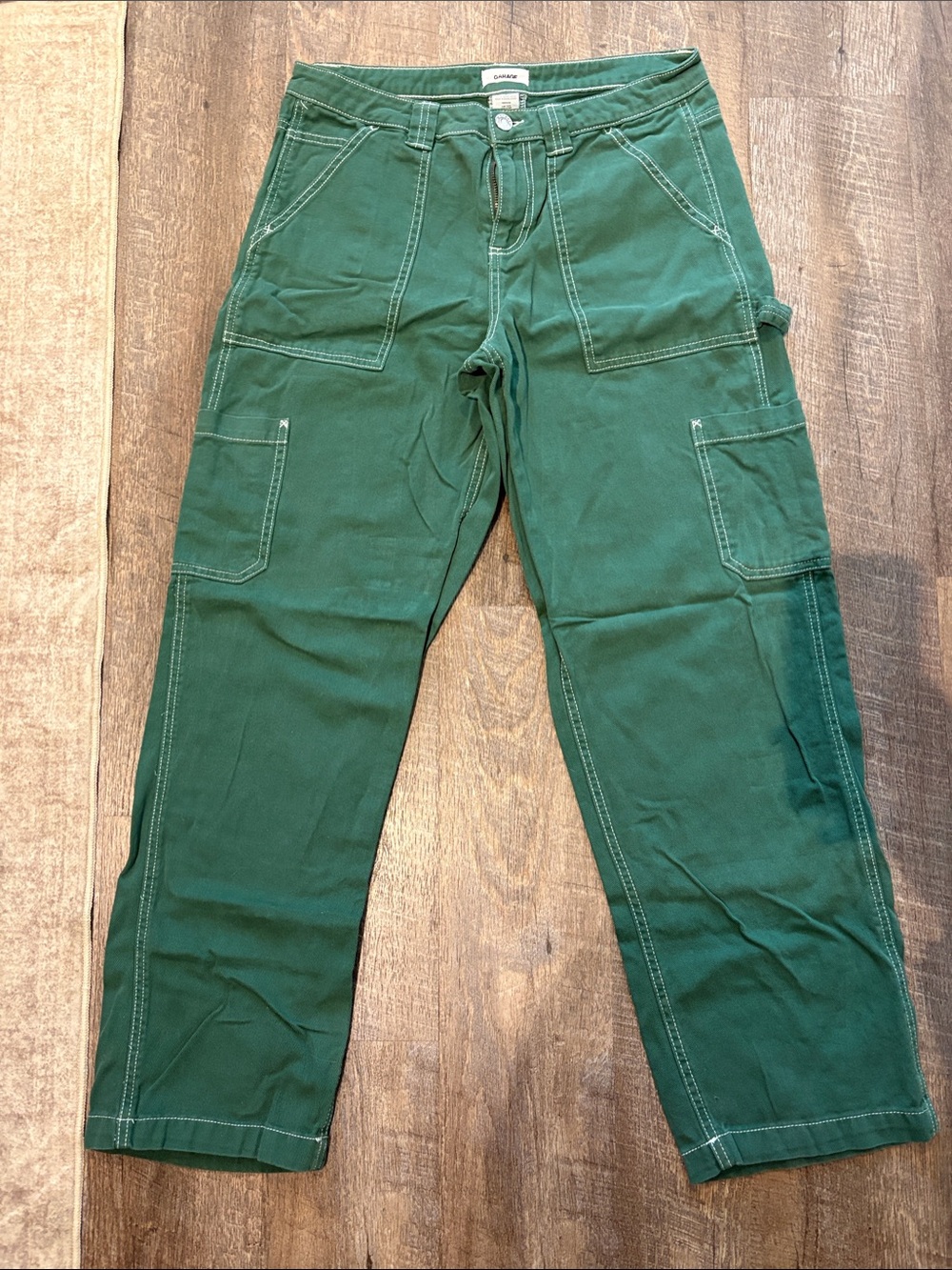 Women’s Green Utility Cargo Pants